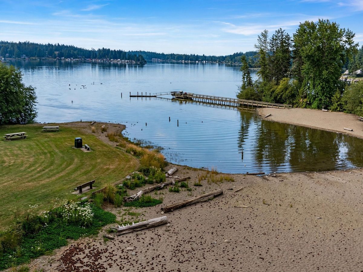Lake Wilderness at Lake Wilderness Park in Maple Valley, Washington